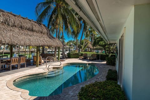 Waterfront Pools and Cabana by Duck Keys Marathon House in Duck Key