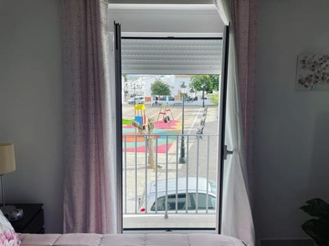 Children play ground, View (from property/room), Balcony/Terrace, Photo of the whole room, Bedroom