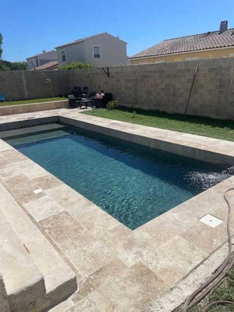 Pool view, Swimming pool, sunbed