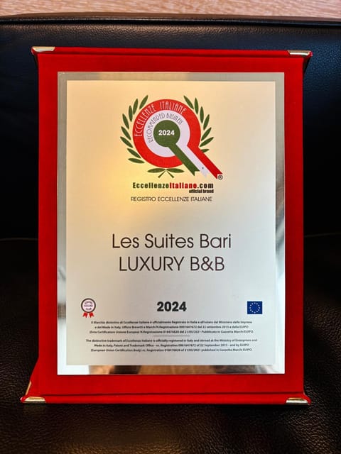 Les Suites Luxury Bari Certified Italian Excellence Chambre d’hôte in Bari