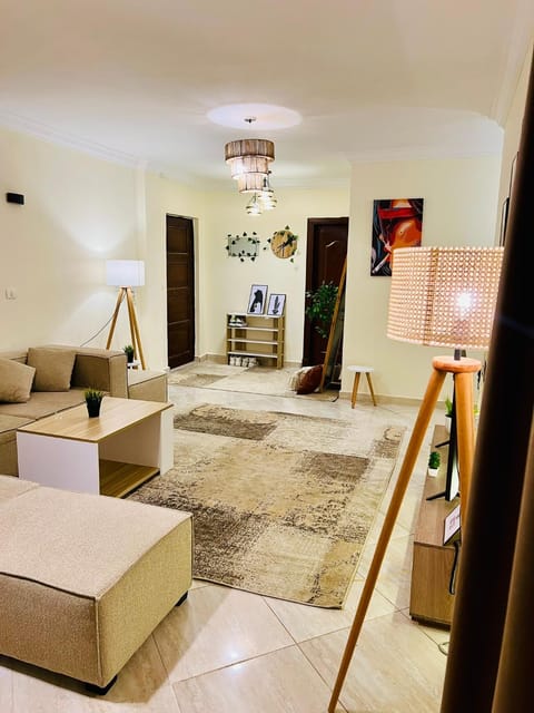 A room in a shared apartment in New Cairo, Al-Rehab Condo in New Cairo City