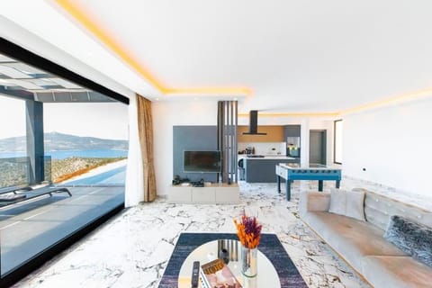 Modern Luxury Seaview Villa 2BR Chalet in Kalkan Belediyesi