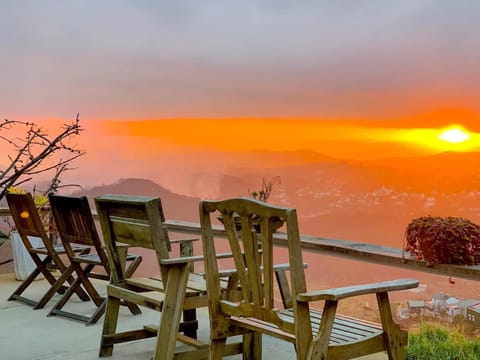 Natural landscape, Mountain view, Sunrise