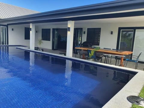 Patio, Day, Pool view, Swimming pool, sunbed