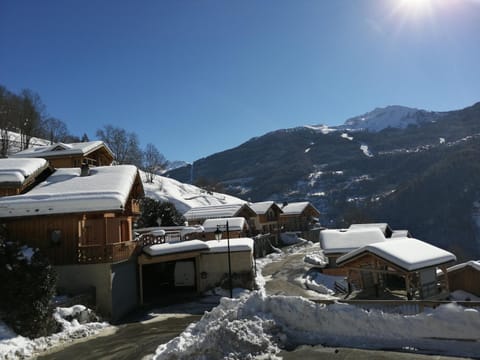 Day, Natural landscape, Winter, Mountain view