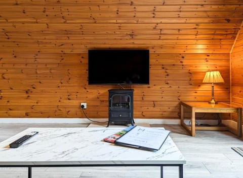 Communal lounge/ TV room, fireplace