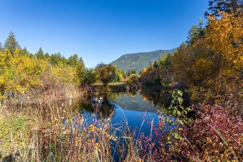 Spring, Natural landscape, Mountain view