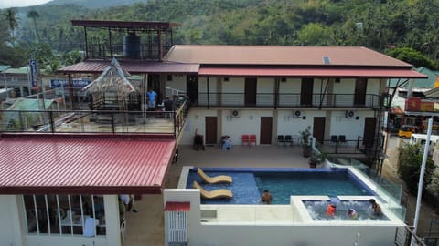 Property building, Pool view, Swimming pool