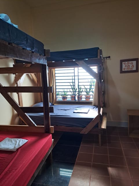 Photo of the whole room, bunk bed