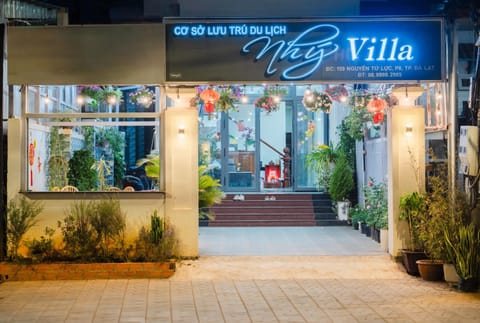 Property building, Night, City view, Street view