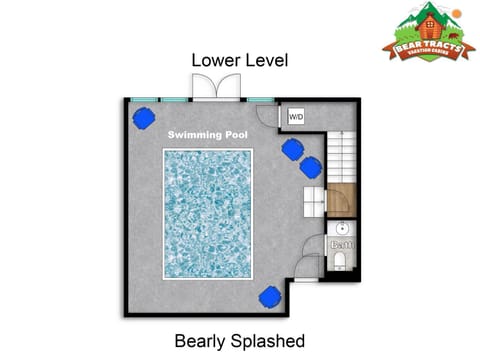 Bearly Splashed House in Pigeon Forge