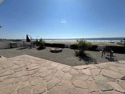 Patio, Beach, Sea view, sunbed