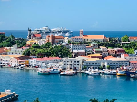 Oceans Rental Panoramic City & Sea View Condo in Saint Georges