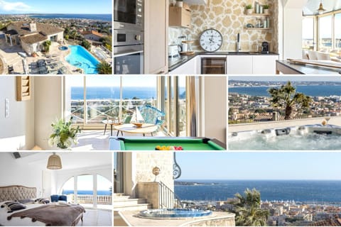 Villa Bastide : Sea view / Hot Tub / Sauna Villa in Antibes