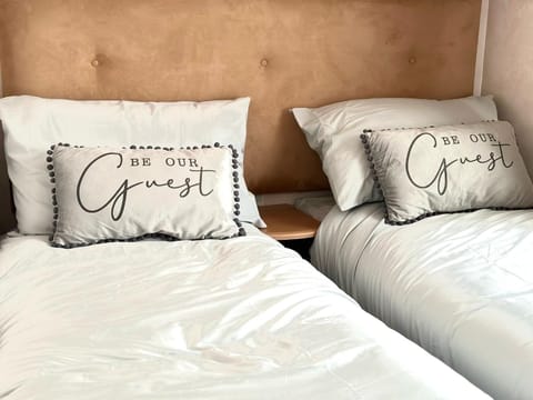 Bed, Decorative detail, Text overlay