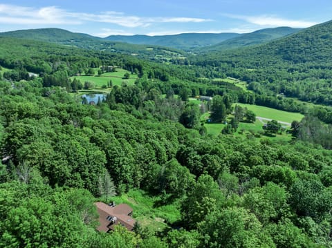 Nearby landmark, Spring, Day, Natural landscape, Bird's eye view, Mountain view