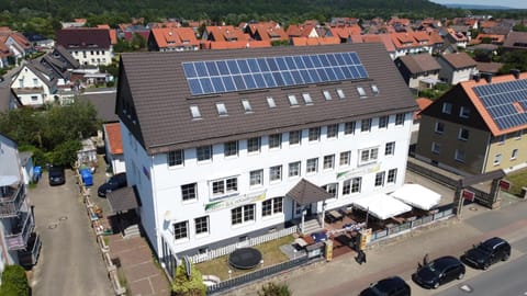 Property building, Bird's eye view, Street view