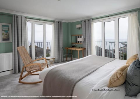 Bedroom, Sea view