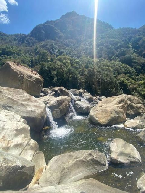 Nearby landmark, Day, Natural landscape, Lake view, Mountain view, River view