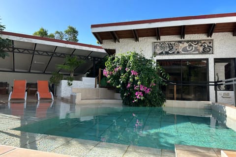 Patio, View (from property/room), Swimming pool, sunbed