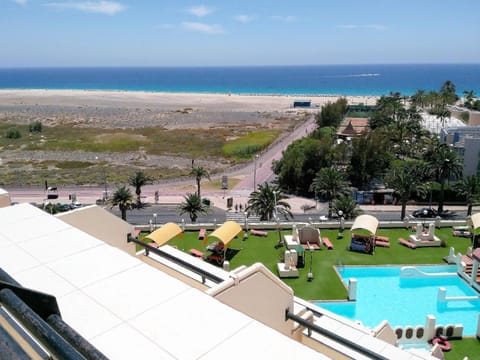 Ferienwohnung mit Terrasse direkt am Strand Apartment in Morro Jable