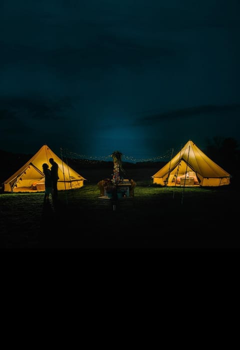 Entire Glamping Site inc Dinner, Bed & Breakfast for 10 Luxury tent in South Somerset District