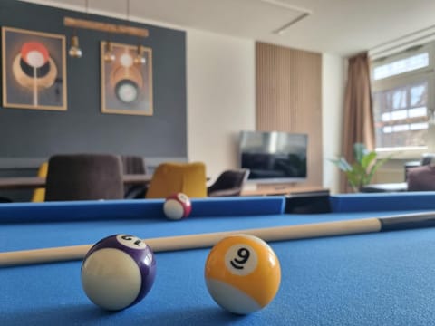 Billiard, TV and multimedia