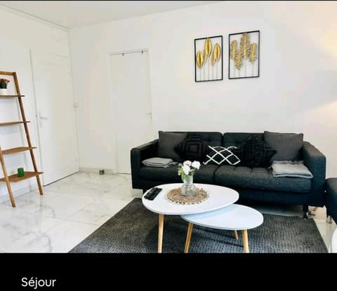 Apparemment Familiale ,3 chambres, 6 Personnes, Proche de Paris et Disneyland Apartment in Chelles