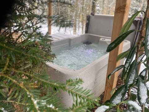 Day, Natural landscape, Winter, Hot Tub