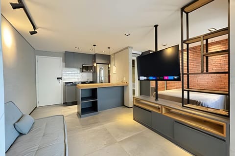 Kitchen or kitchenette, Living room