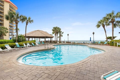 Day, Natural landscape, Pool view, Sea view, Swimming pool, sunbed