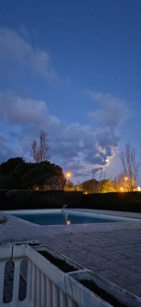 Night, Swimming pool