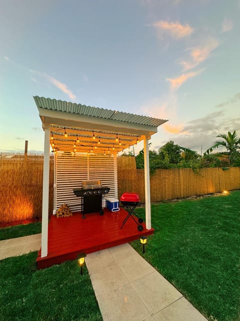 Patio, BBQ facilities