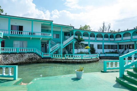 Ocean Front Triple Room at Sahara Hotel Bed and Breakfast in St. James Parish