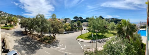 City view, Street view, Swimming pool