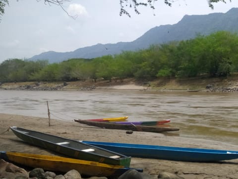 Natural landscape, Fishing, Mountain view, River view