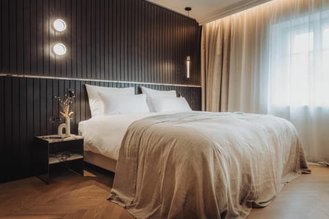 Bed, Decorative detail, Bedroom