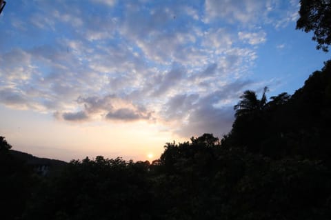 Natural landscape, Mountain view, Sunset