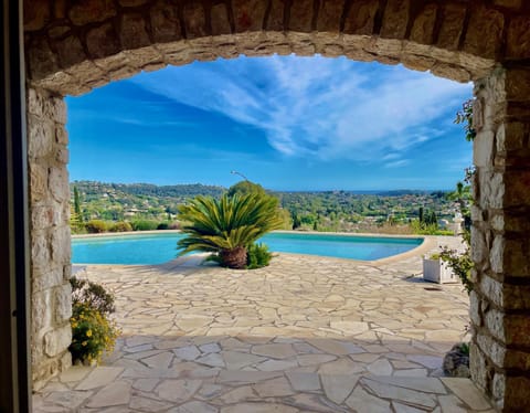 Sea View Villa in the French Riviera Villa in Saint Paul de Vence