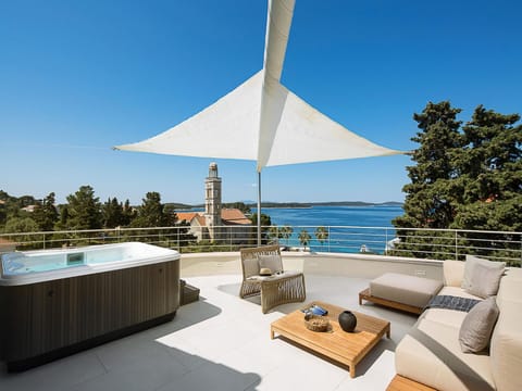 Exclusive Hvar Villa - 6 Bedrooms - Villa Serenity by the Sea - Incredible Sea & Monument Views - Jacuzzi Villa in Hvar