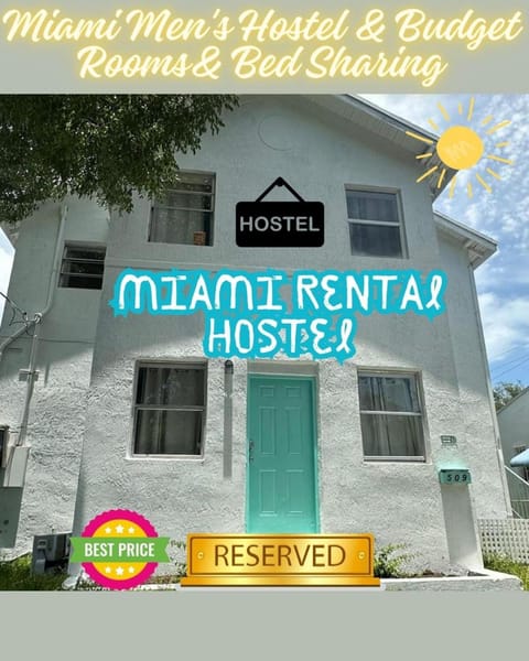 103 Miami Shared Rooms for Men Central Comfortable, Affordable Hostel in Miami