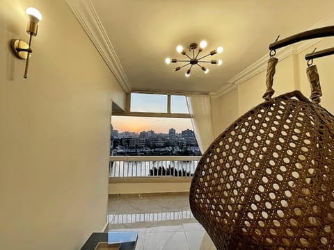 3BR Nile View Zamalek island Abu El Feda Luxury Apartment in Cairo