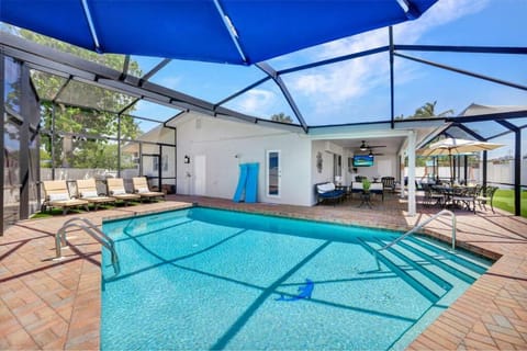 Patio, Pool view, Swimming pool, sunbed