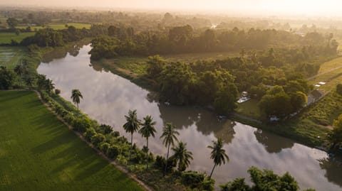 Natural landscape, Bird's eye view, River view