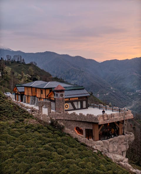 Property building, Natural landscape, Mountain view