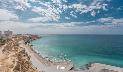 Nearby landmark, Day, Natural landscape, Summer, Beach, Sea view