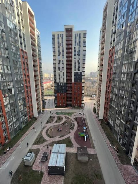 Two bedroom suite with Sunset view Apartment in Almaty