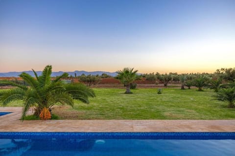 Garden, Mountain view