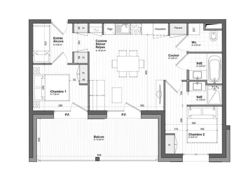 Les Saisies - Appartement 6 pers, WiFi, Parking, équipements neufs - FR-1-293-398 Apartment in Villard-sur-Doron