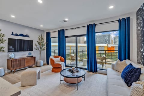 Dancing In The Moonlight in Downtown Nashville by Nautical Properties House in The Gulch